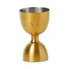 Farmhouse Pottery Essex Gold Tone Cocktail Jigger In Gold