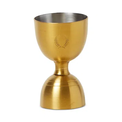 Farmhouse Pottery Essex Gold Tone Cocktail Jigger