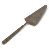 Farmhouse Pottery Hammered Pie Server In Gray