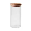 Farmhouse Pottery Large Glass Canister In Clear