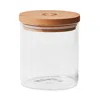 Farmhouse Pottery Small Glass Canister In Clear