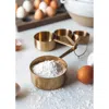 Farmhouse Pottery Stowe Measuring Cup Set In Gold