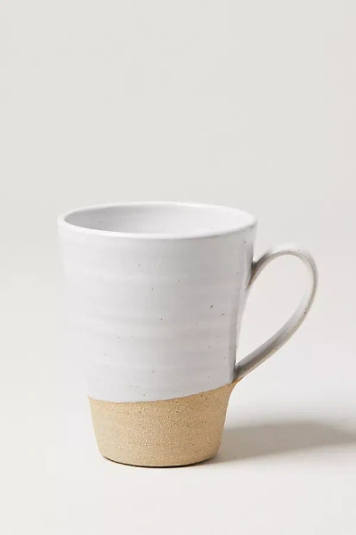 Farmhouse Pottery Silo Tall Mug In Open White