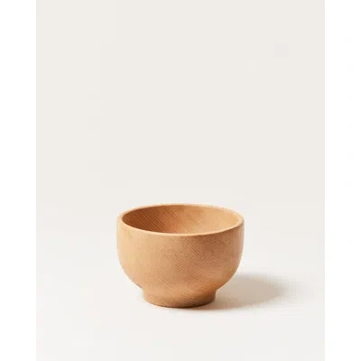 Farmhouse Pottery Wooden Utility Bowl - Mini In Brown
