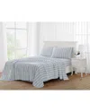 Farmhouse The  By Rachel Ashwell Wide Ticking Stripe Sheet Set In Blue
