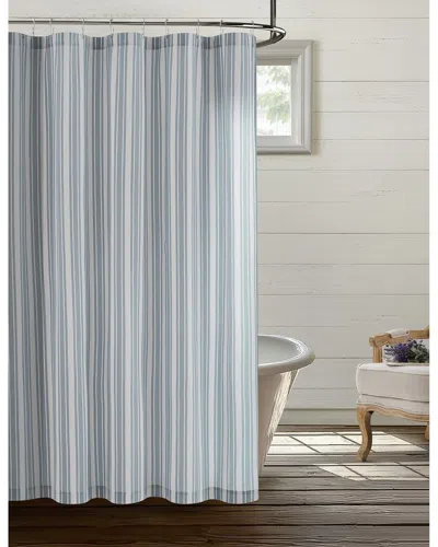 Farmhouse The  By Rachel Ashwell Wide Ticking Stripe Shower Curtain