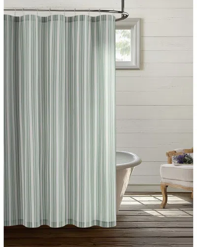 Farmhouse The  By Rachel Ashwell Wide Ticking Stripe Shower Curtain