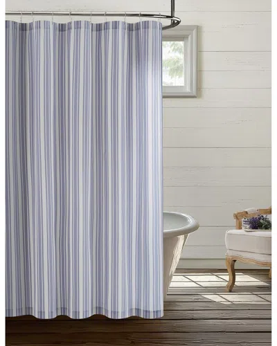 Farmhouse The  By Rachel Ashwell Wide Ticking Stripe Shower Curtain