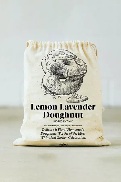 Farmsteady Lemon Lavender Doughnut Baking Mix In Neutral