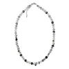 Farra Black Rutilated Quartz Men's Necklace