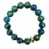 Farra Green Phoenix Lapis Gemstone Men's Bracelet