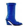 Farrago Women's Blue / Black Thalia Boot - Electric In Blue