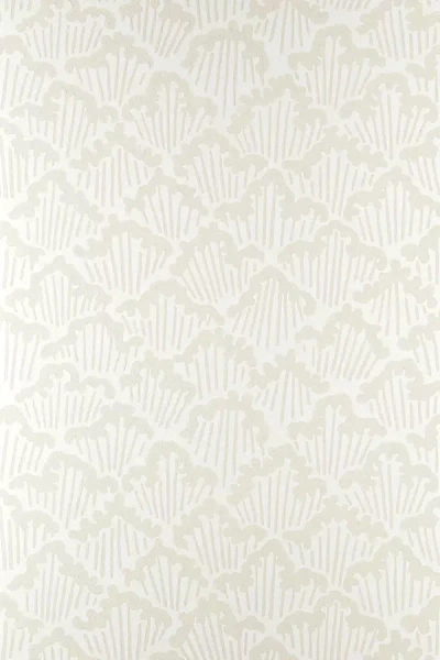Farrow & Ball Aranami Wallpaper In White