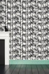 Farrow & Ball Bamboo Wallpaper In Black