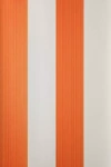 Farrow & Ball Broad Stripe Wallpaper In Orange
