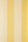 Farrow & Ball Broad Stripe Wallpaper In Yellow