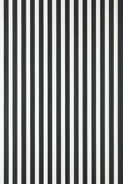 Farrow & Ball Closet Stripe Wallpaper In Black