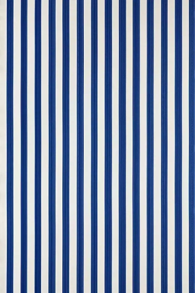 Farrow & Ball Closet Stripe Wallpaper In Blue