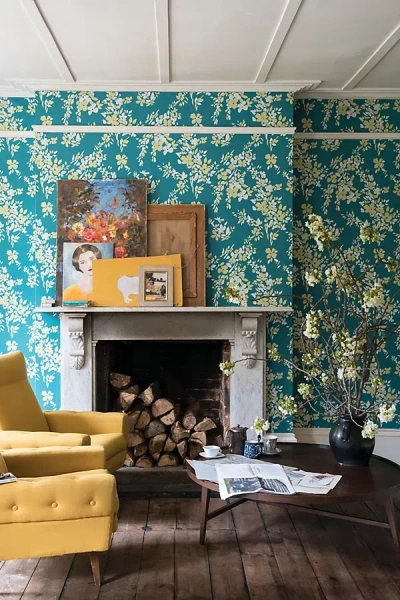 Farrow & Ball Hegemone Wallpaper In Green