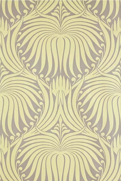 Farrow & Ball Lotus Wallpaper In Yellow