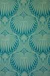Farrow & Ball Lotus Wallpaper In Blue