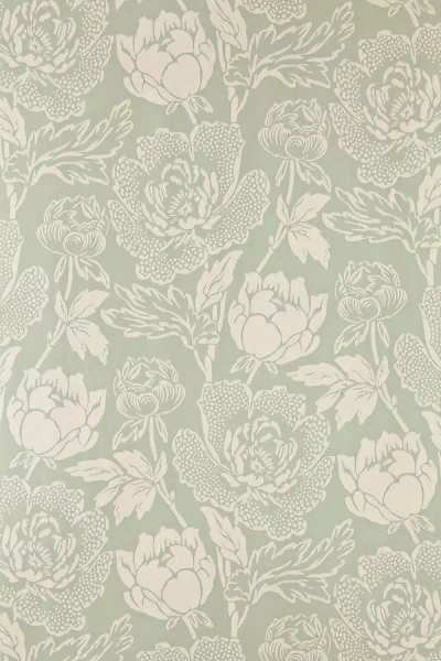 Farrow & Ball Peony Wallpaper In Blue