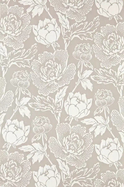 Farrow & Ball Peony Wallpaper In Brown