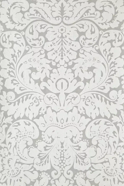 Farrow & Ball Silvergate Wallpaper In Gray