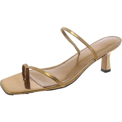 Faryl By Farylrobin Aria Womens Leather Slip-on Slide Sandals In Multi