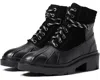 Faryl Robin Faryl By Farylrobin Wilma Boots Women's Black Leather Round Toe Ankle Jobb1581 In Black