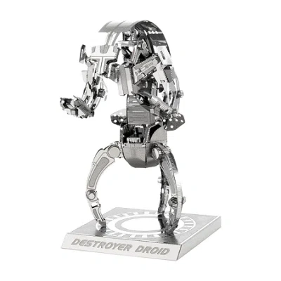 Fascinations Metal Earth 3d Laser Cut Model - Starwars Destroyer Droid In Multi