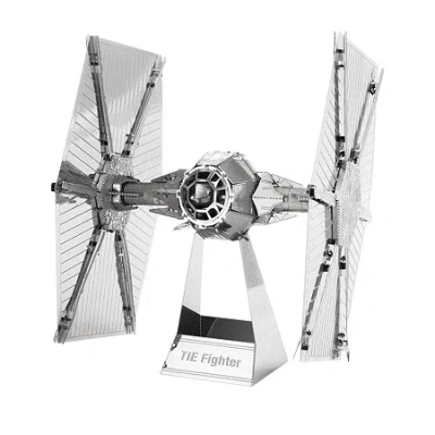 Fascinations Metal Earth 3d Laser Cut Model - Starwars Tie Fighter In Multi