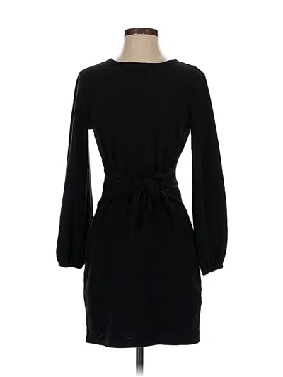 Pre-owned Fashion 3/4 Sleeve T-shirt In Black