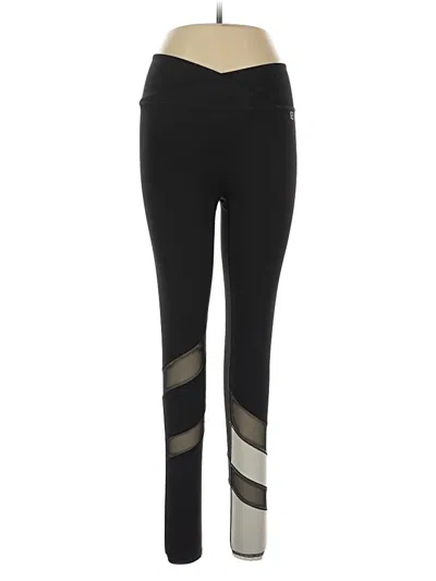 Pre-owned Fashion Active Pants In Black