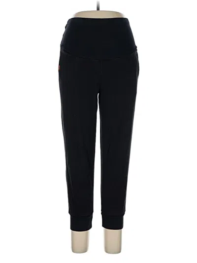 Pre-owned Fashion Active Pants In Black