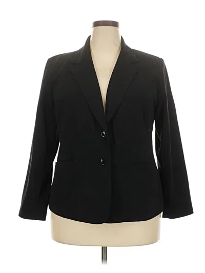 Pre-owned Fashion Bug Blazer Jacket In Black