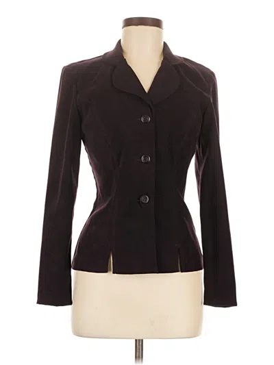 Pre-owned Fashion Bug Blazer Jacket In Brown