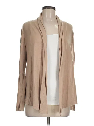 Pre-owned Fashion Bug Cardigan Sweater In Brown