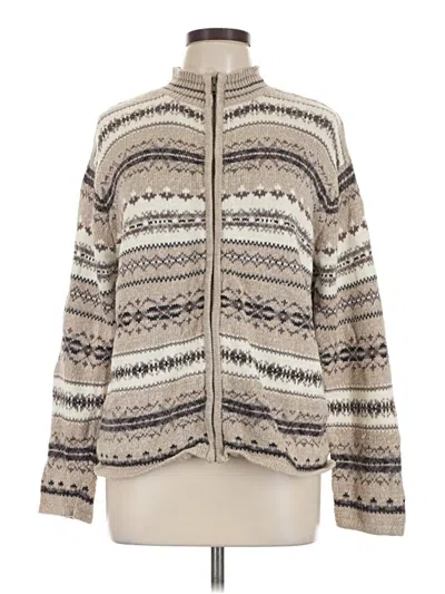 Pre-owned Fashion Bug Cardigan Sweater In Ivory