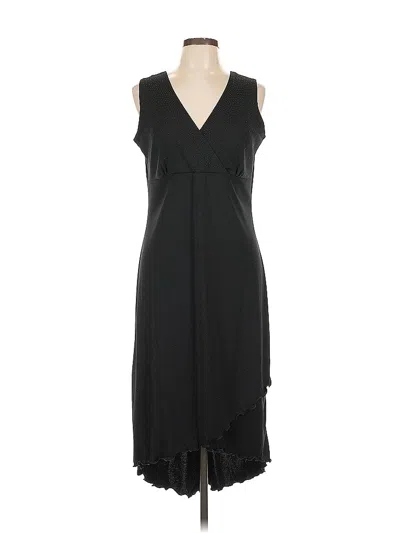 Pre-owned Fashion Bug Casual Dress In Black