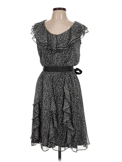 Pre-owned Fashion Bug Casual Dress In Black