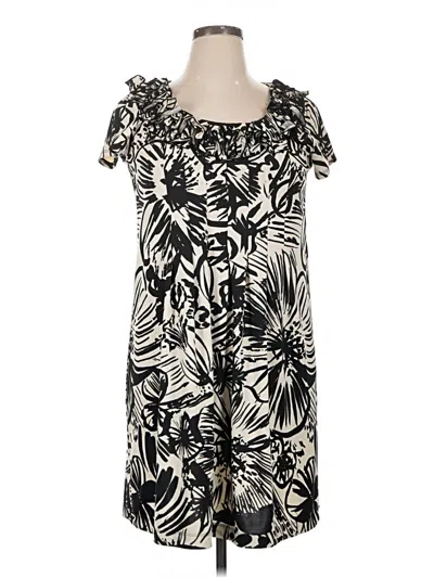 Pre-owned Fashion Bug Casual Dress In Ivory