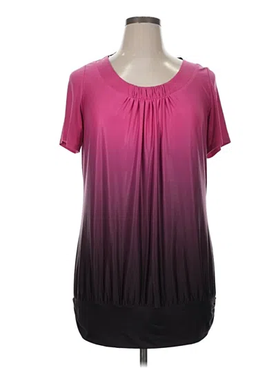 Pre-owned Fashion Bug Casual Dress In Purple