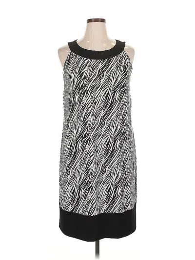 Pre-owned Fashion Bug Casual Dress In Silver