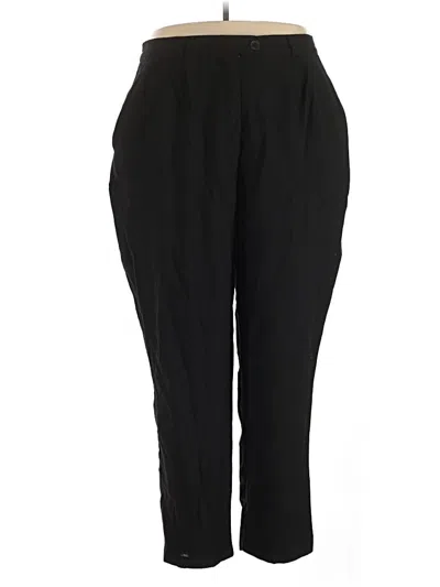 Pre-owned Fashion Bug Casual Pants In Black