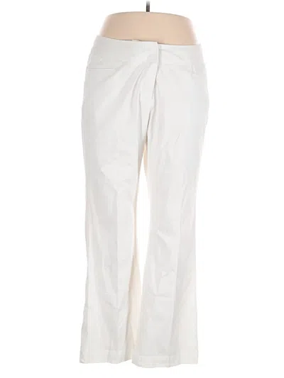 Pre-owned Fashion Bug Casual Pants In Ivory