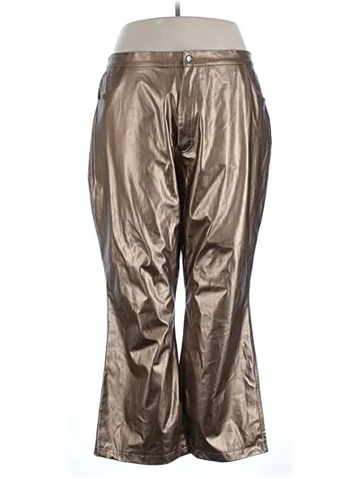 Pre-owned Fashion Bug Casual Pants In Silver