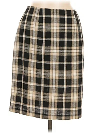 Pre-owned Fashion Bug Casual Skirt In Brown