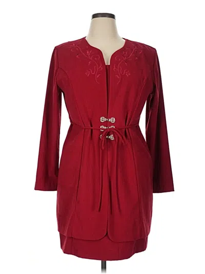 Pre-owned Fashion Bug Coat In Red