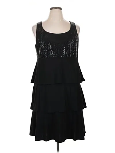 Pre-owned Fashion Bug Cocktail Dress In Black